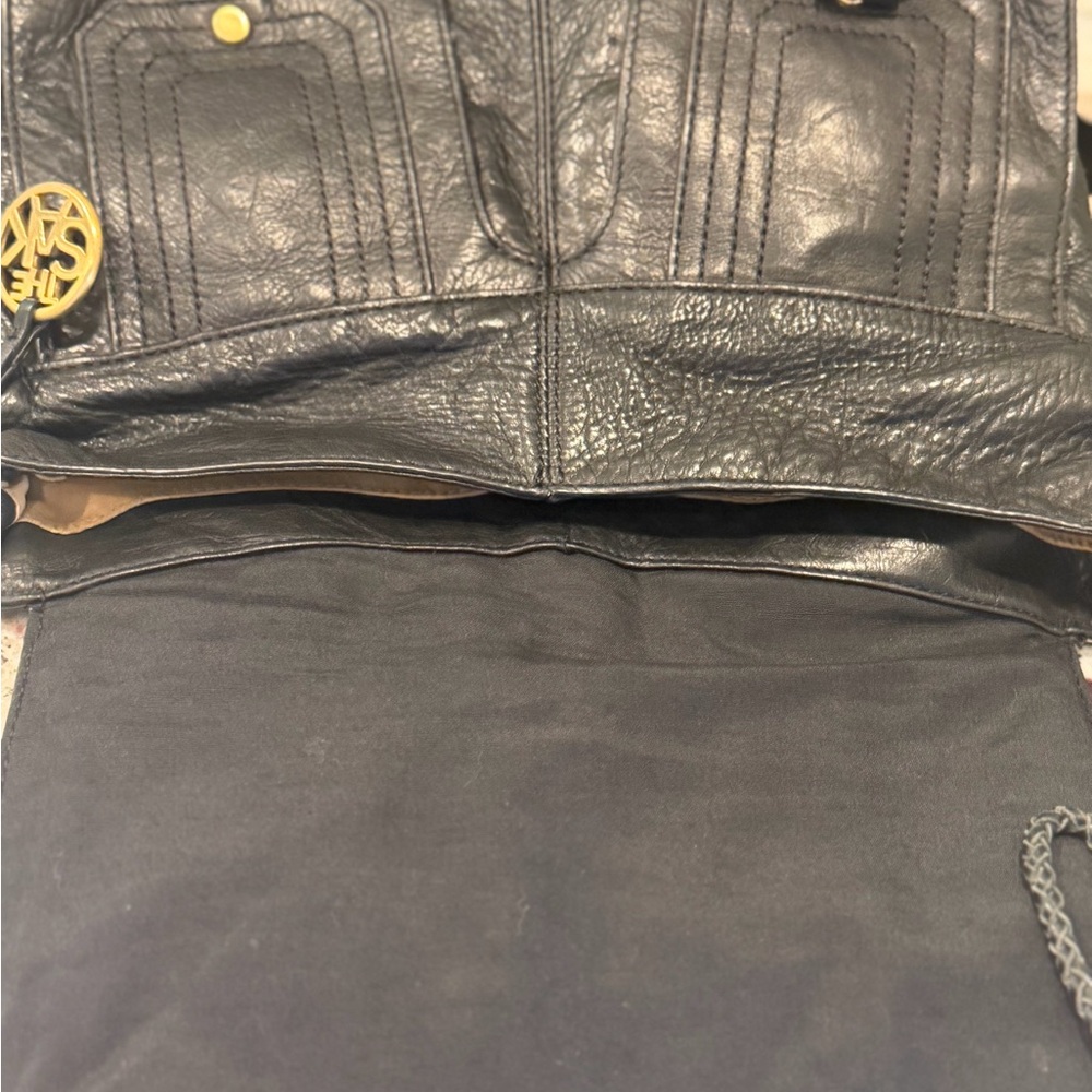 The Sak Black Leather Crossbody Bag - Picture 3 of 11